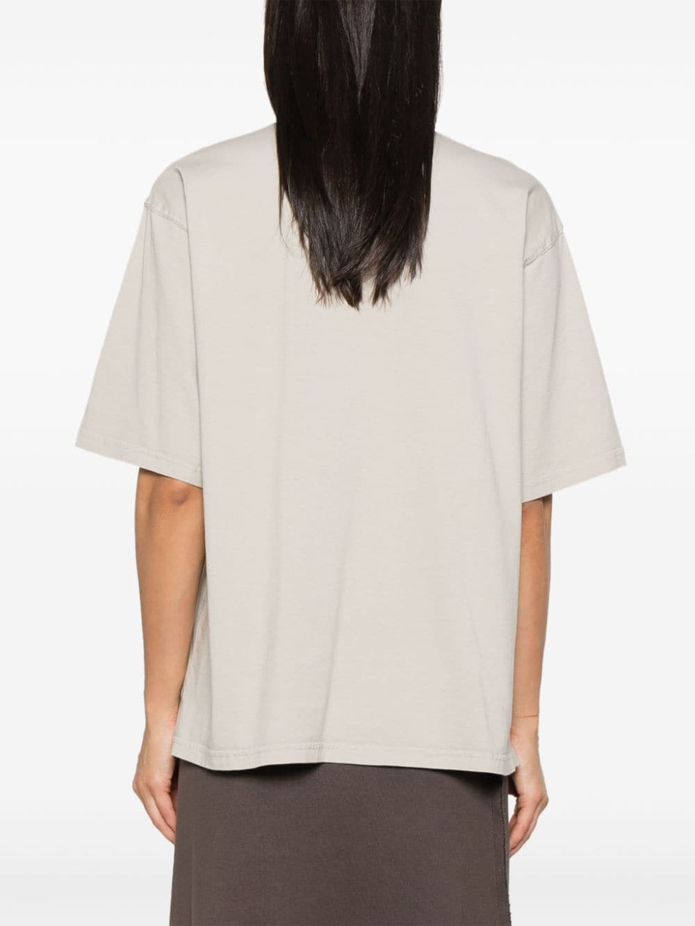 embossed-logo T-shirt - 4