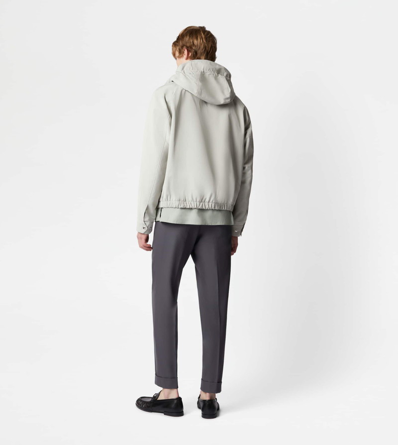 HOODED BLOUSON - GREY 3