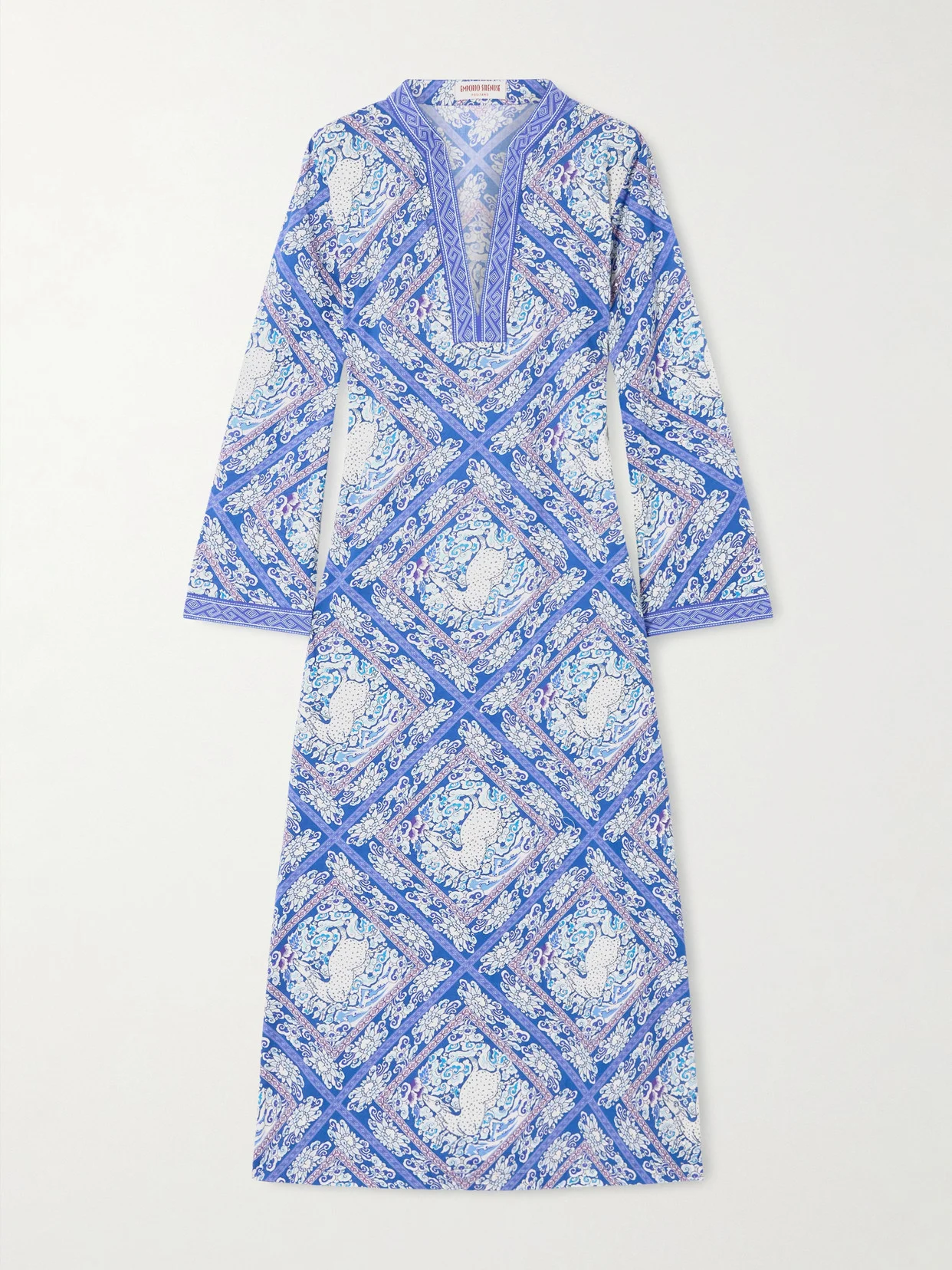 Giada Printed Cotton Coverup - 1