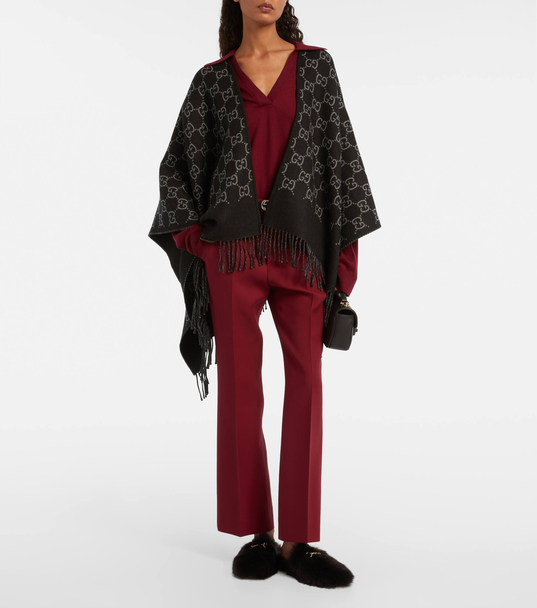 Wool poncho - 2