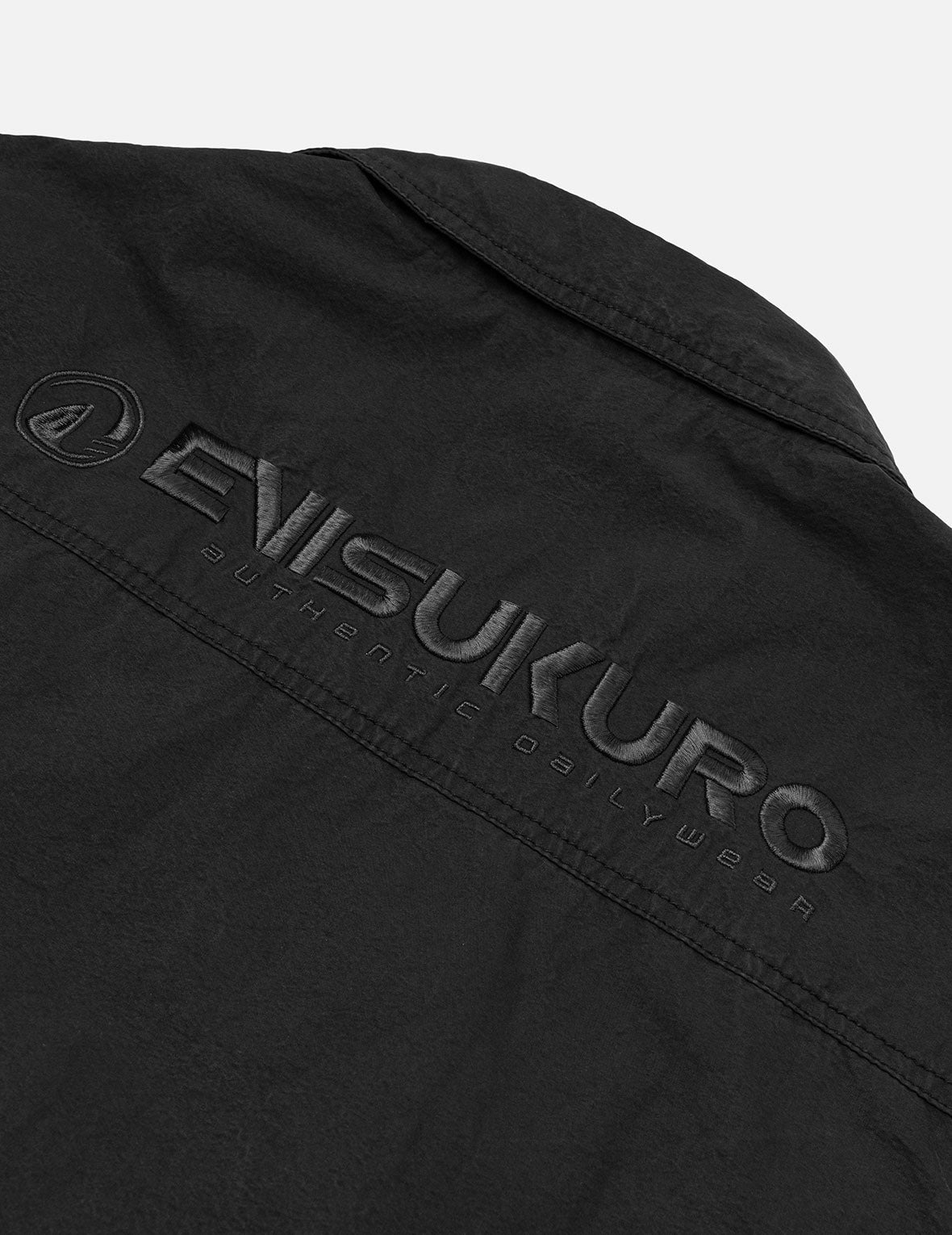 EVISUKURO Embroidery and Bio-washed Relax Fit Jacket - 5