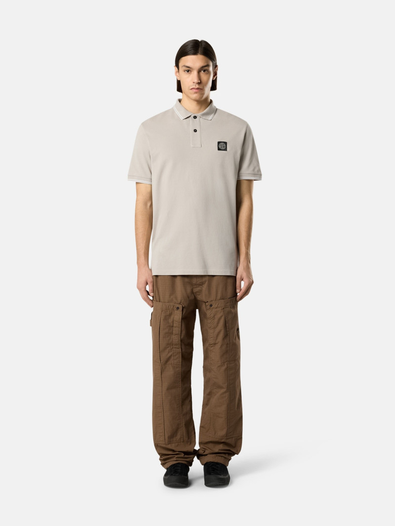 Stone Island 2200010 ORGANIC COTTON PIQUÉ WITH STRETCH outlook