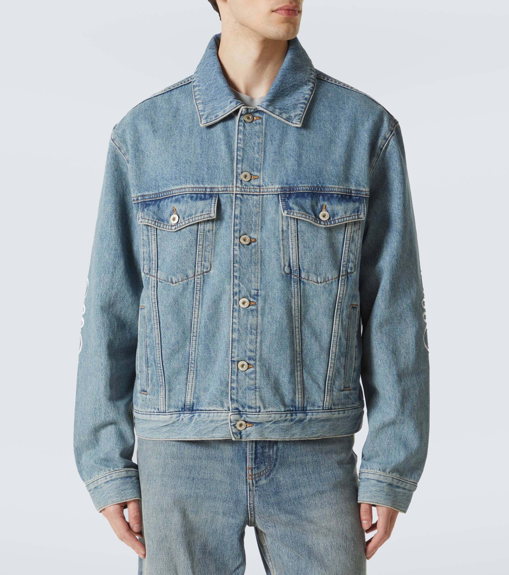 Anagram denim jacket - 3