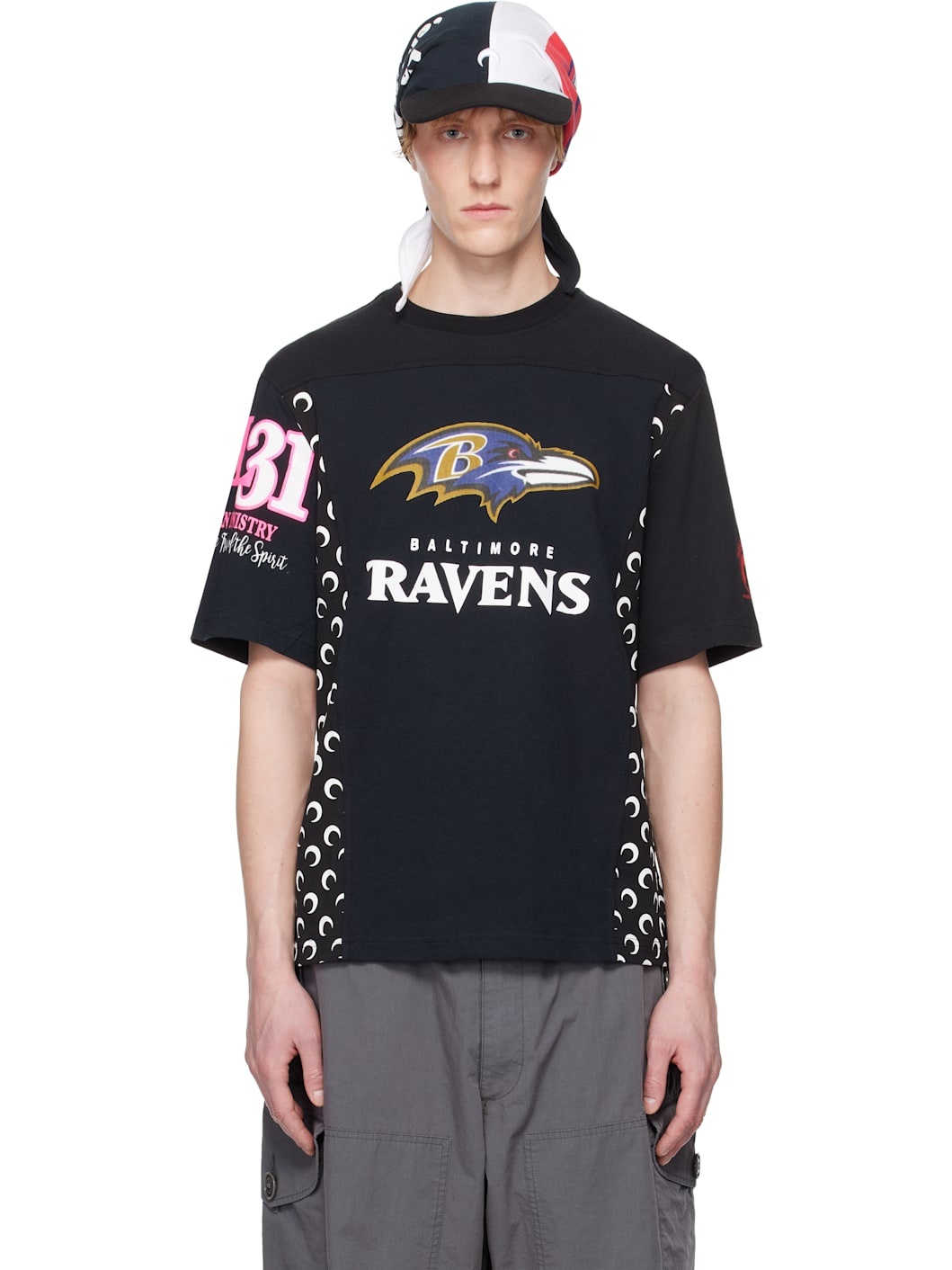 Black Regenerated Graphic T-shirt - 1