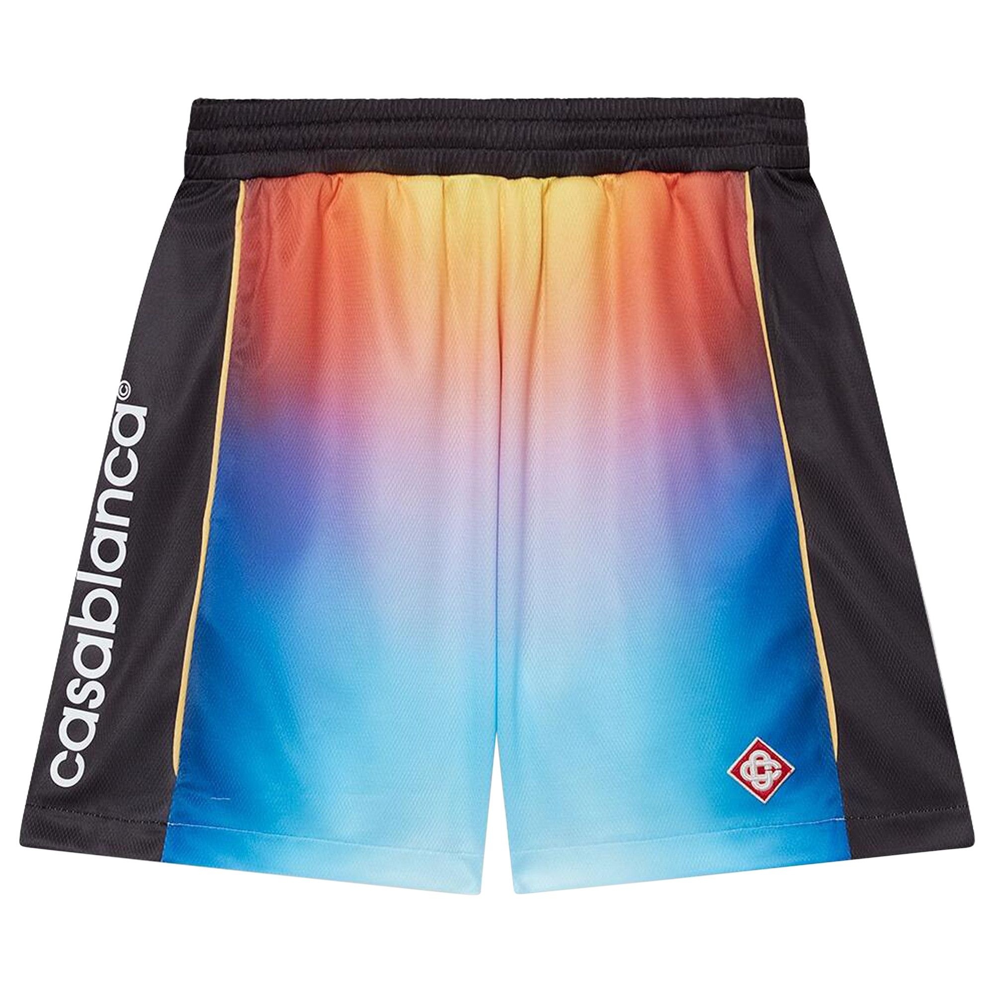 Casablanca Printed Football Shorts 'Gradient' - 1