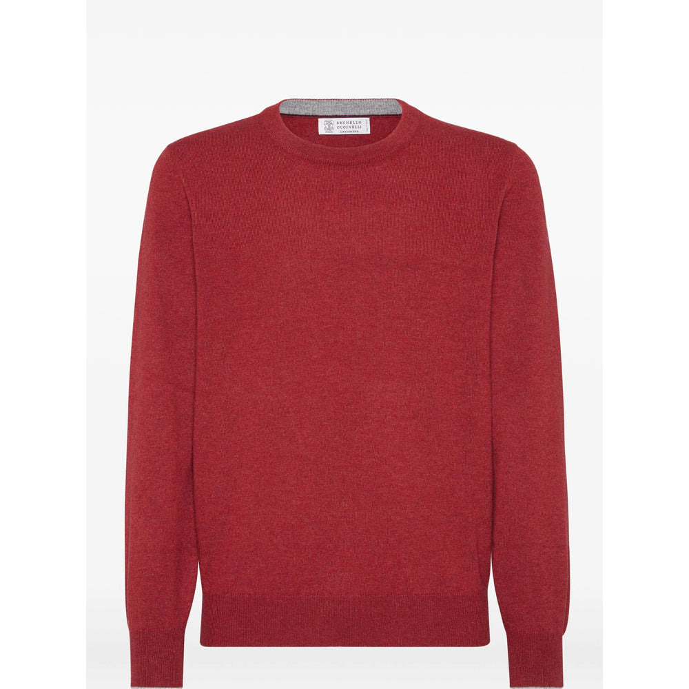 Brunello Cucinelli Red Sweaters & Knitwear - Jumpers Men - 1
