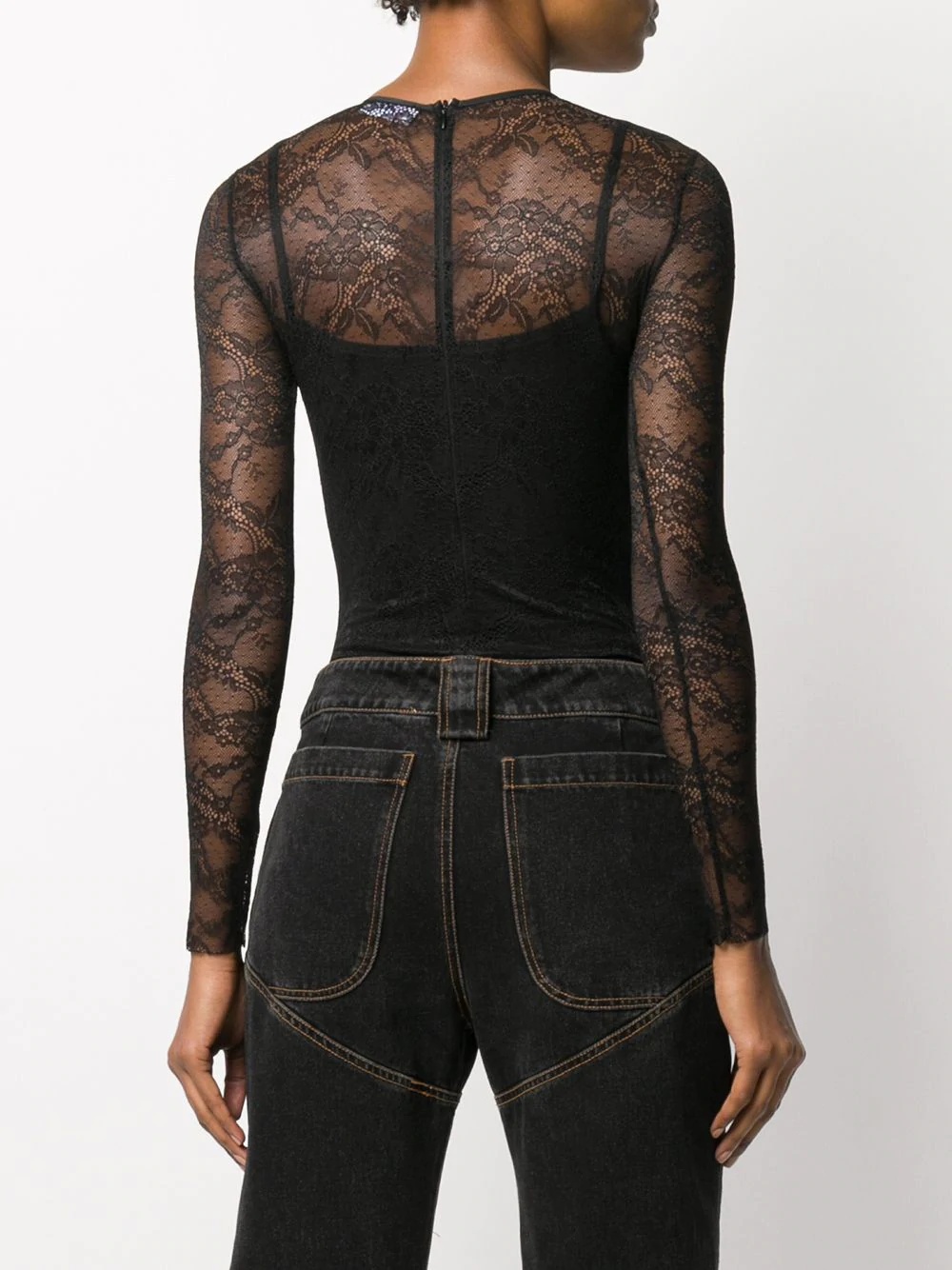 lace bodysuit - 4