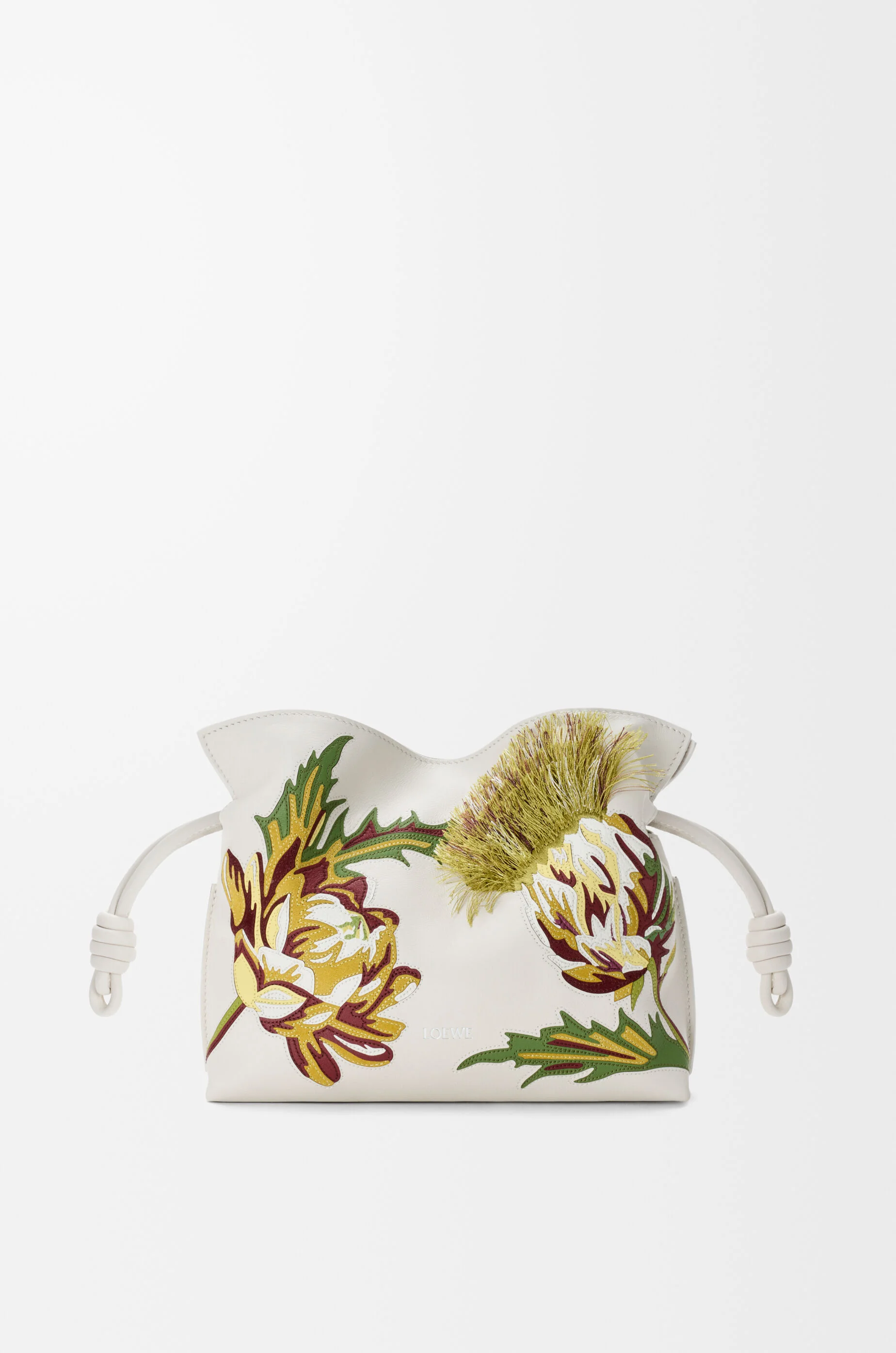 Mini Flamenco clutch in calfskin - 1