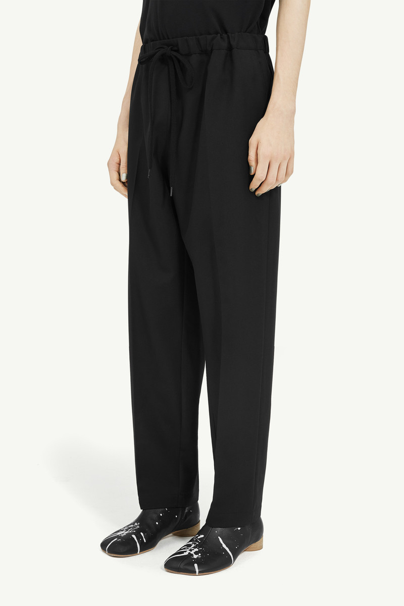 Tapered 다리 테일러 울 바지 4
