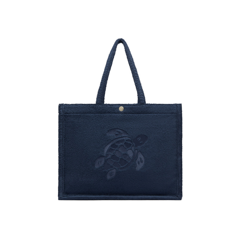 Women Terry Beach Bag Turtle 1