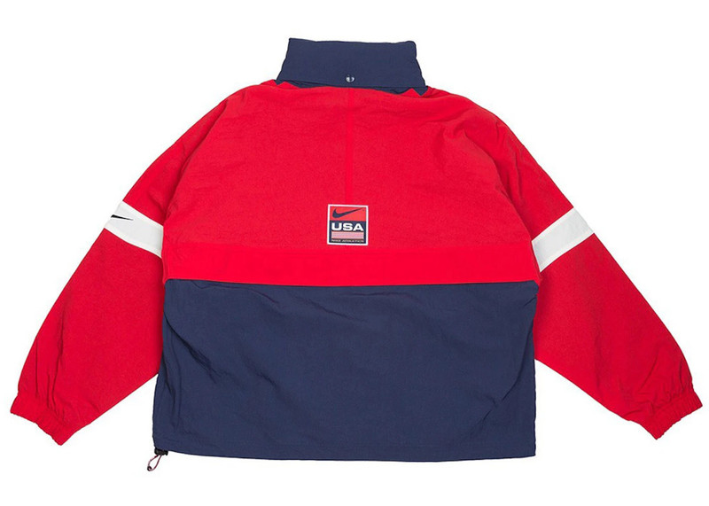 Nike Nike NikeLab NRG Swoosh USA Dream Team Stripe Jacket Red outlook