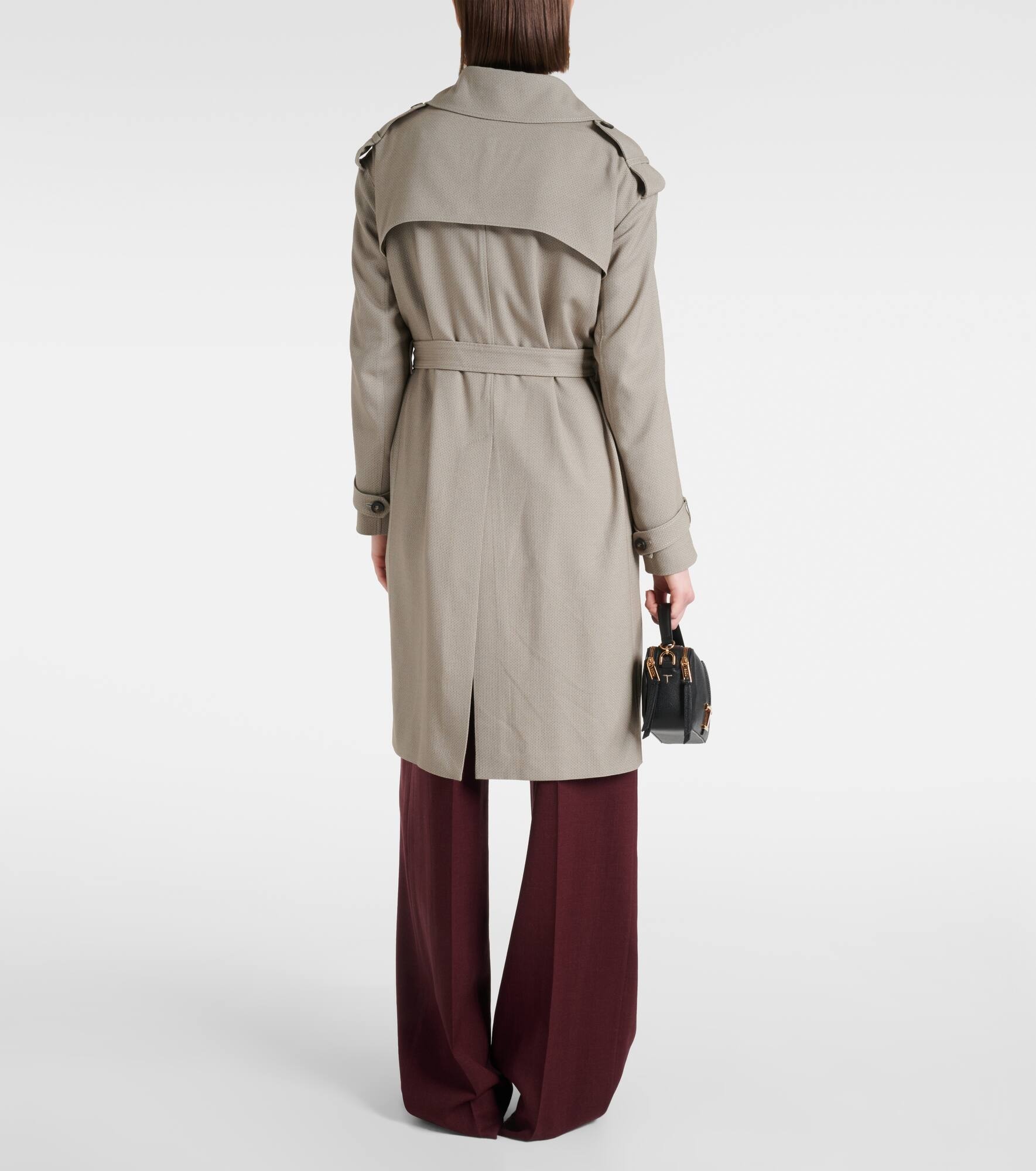 Belted trench coat - 3