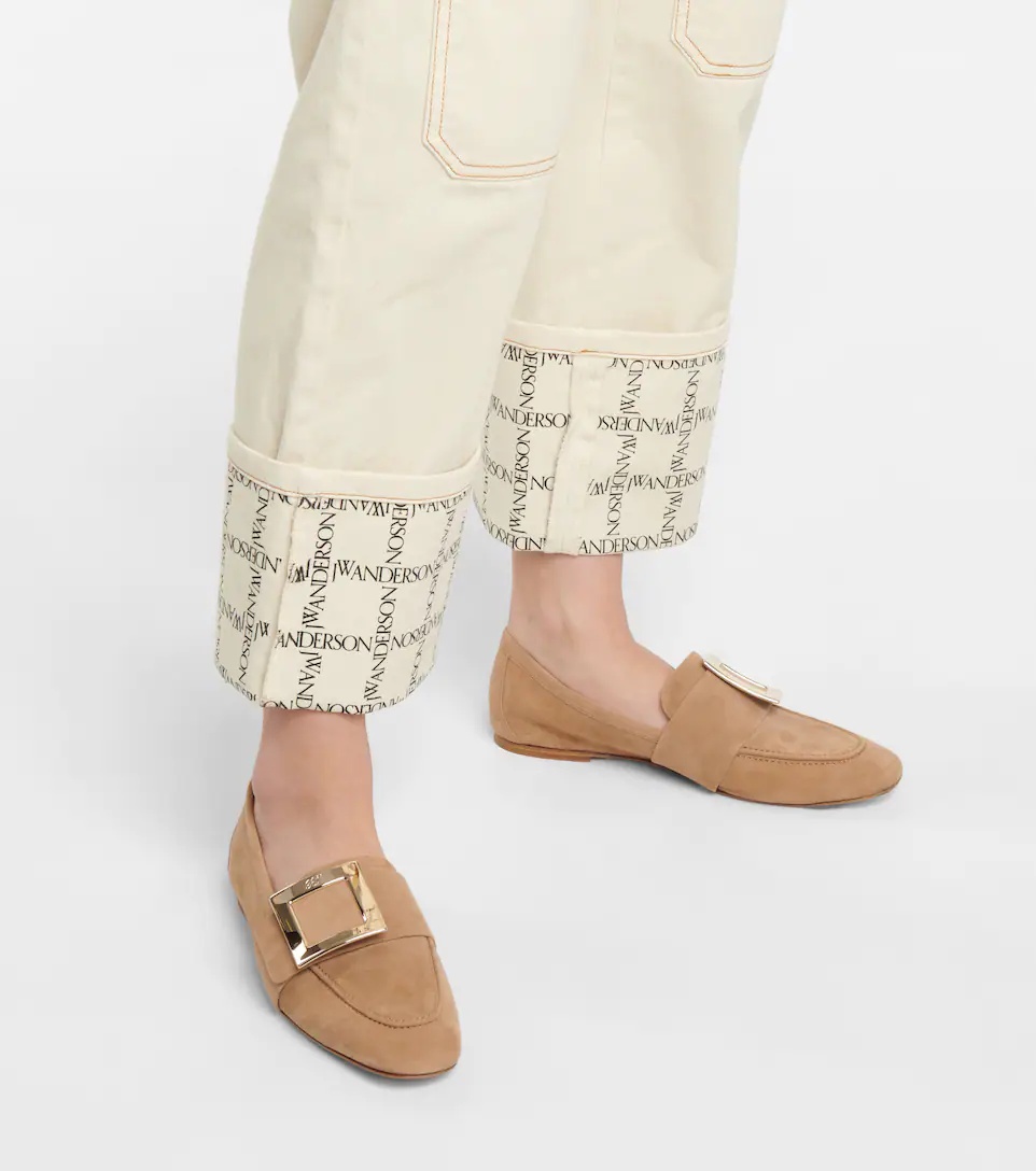 Sue suede loafers - 4