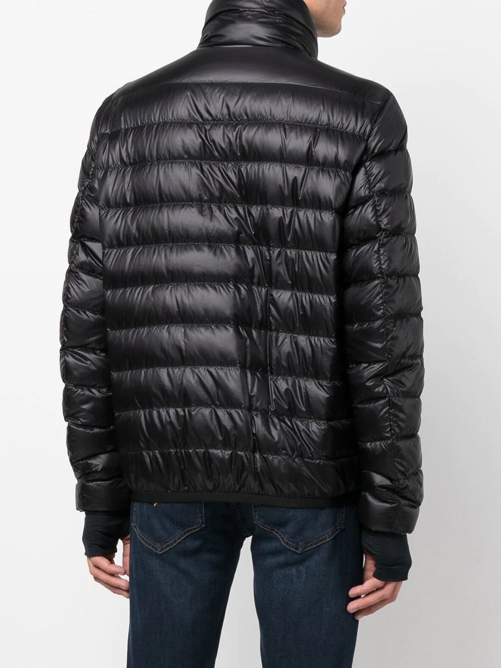 high-neck puffer jacket - 4