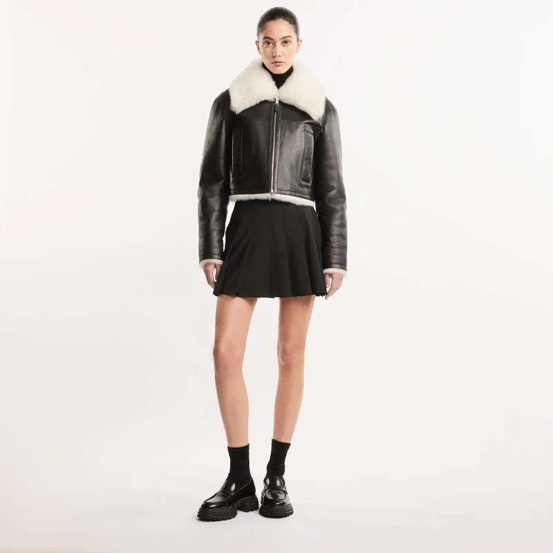 HOGAN Reversible Jacket in shearling outlook