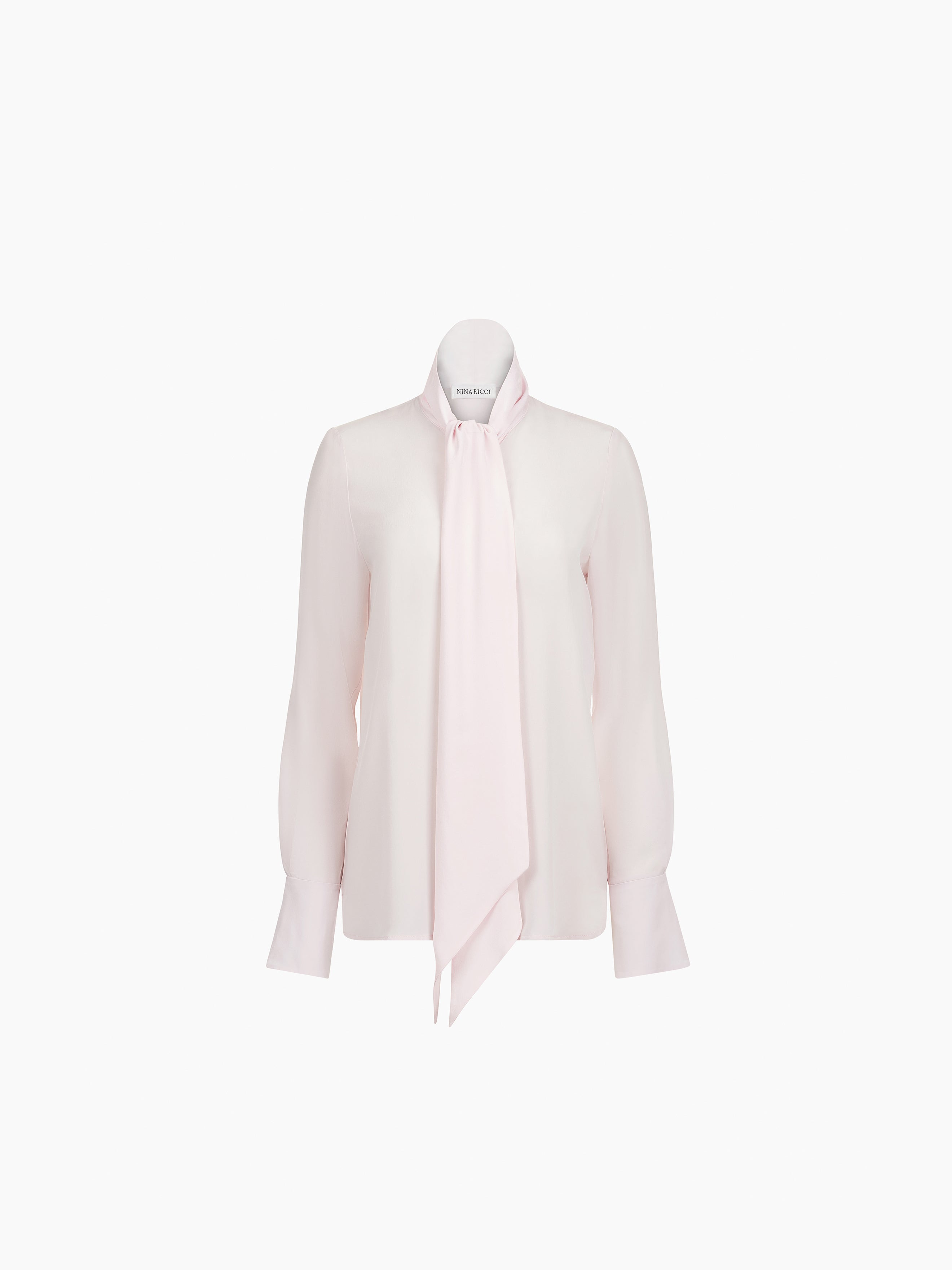 Lavalliere Silk Shirt - 5