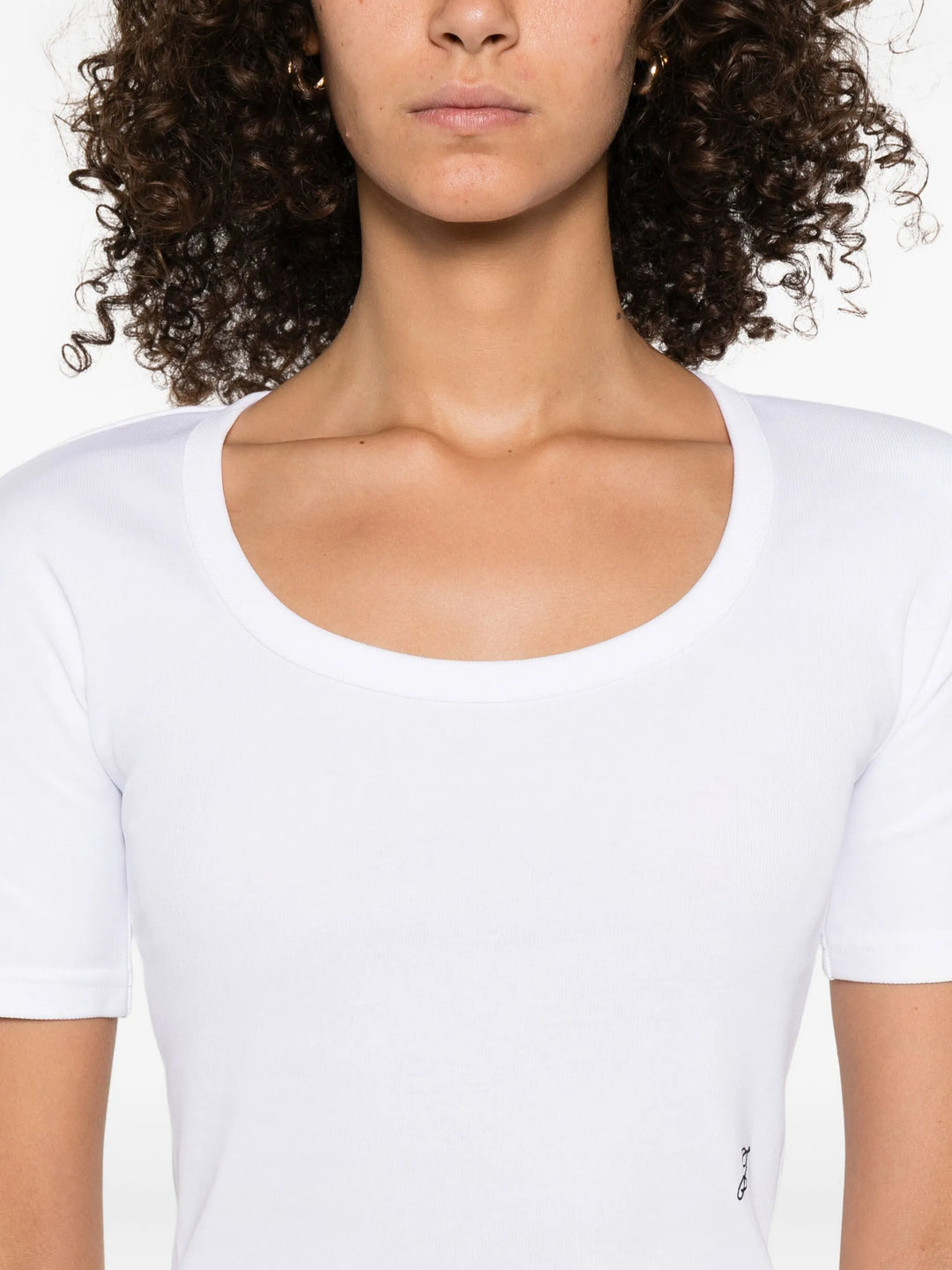 Le T-Shirt Gros Grain Manches Courtes - 5