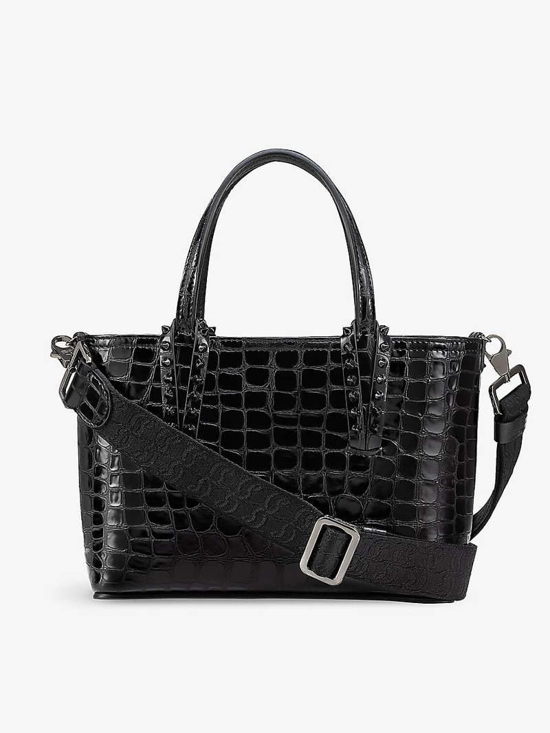 Cabata leather tote bag 1