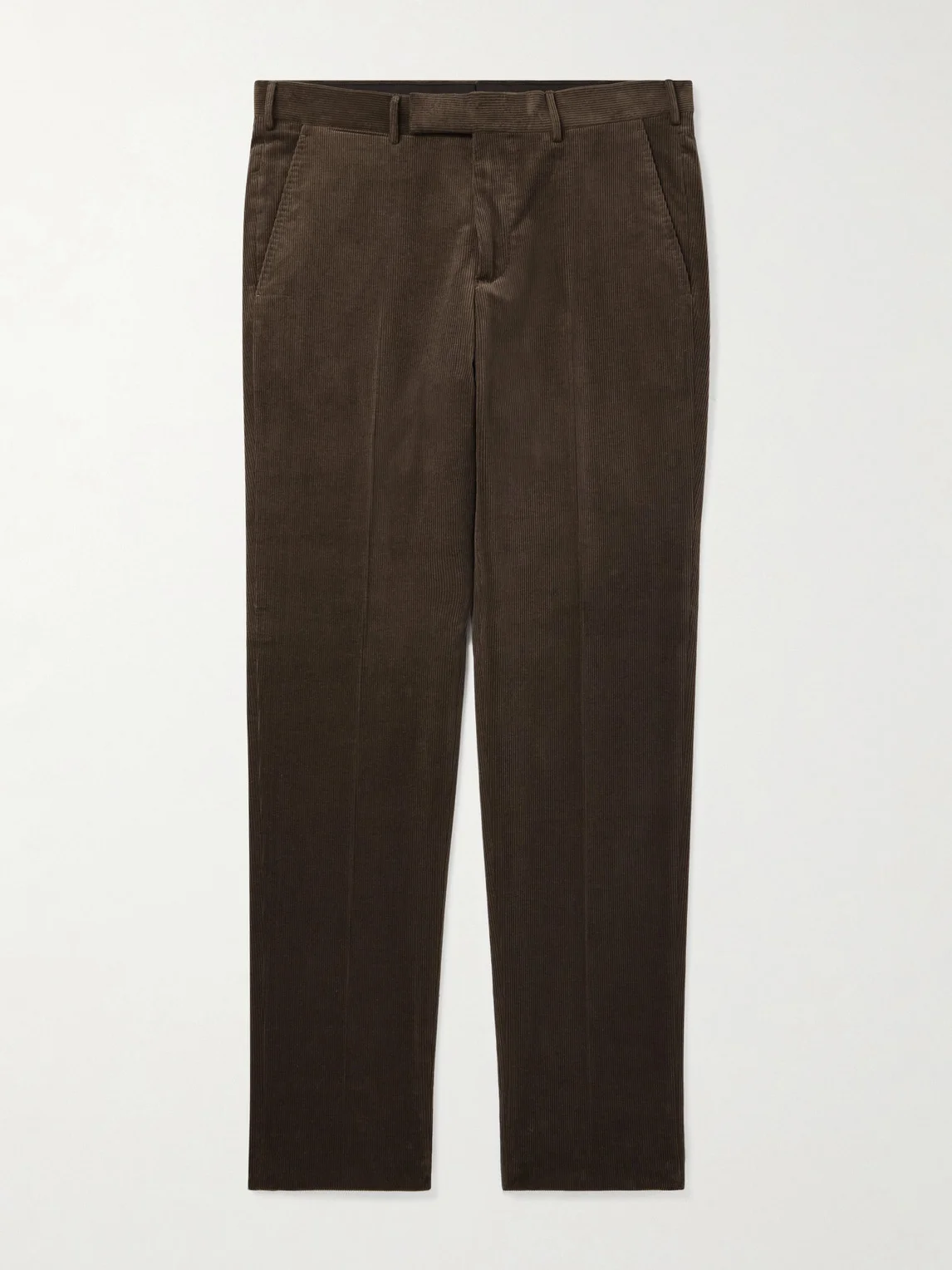 Slim-Fit Cotton-Blend Corduroy Trousers - 1