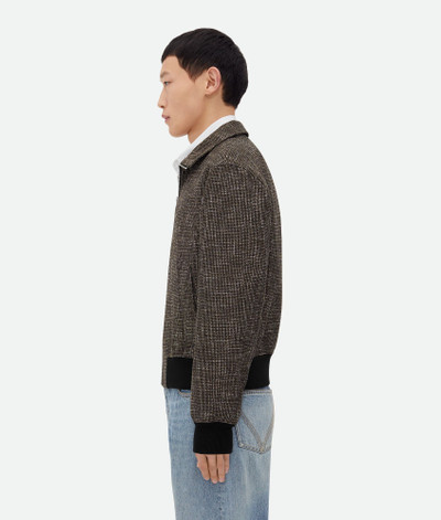 Bottega Veneta Wool And Cotton Pied De Poule Blouson outlook