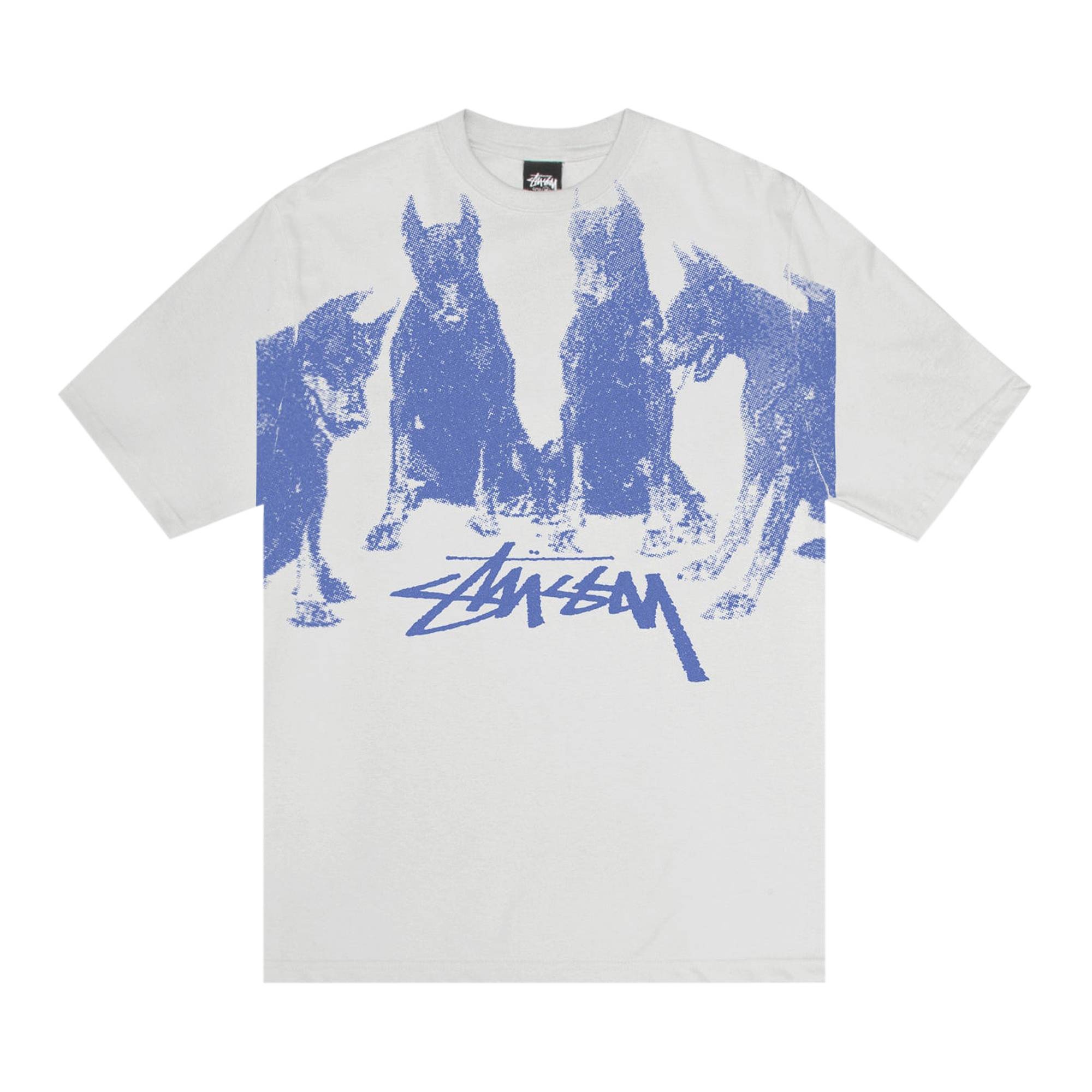 Stussy Dobermans Tee 'Fog' - 1