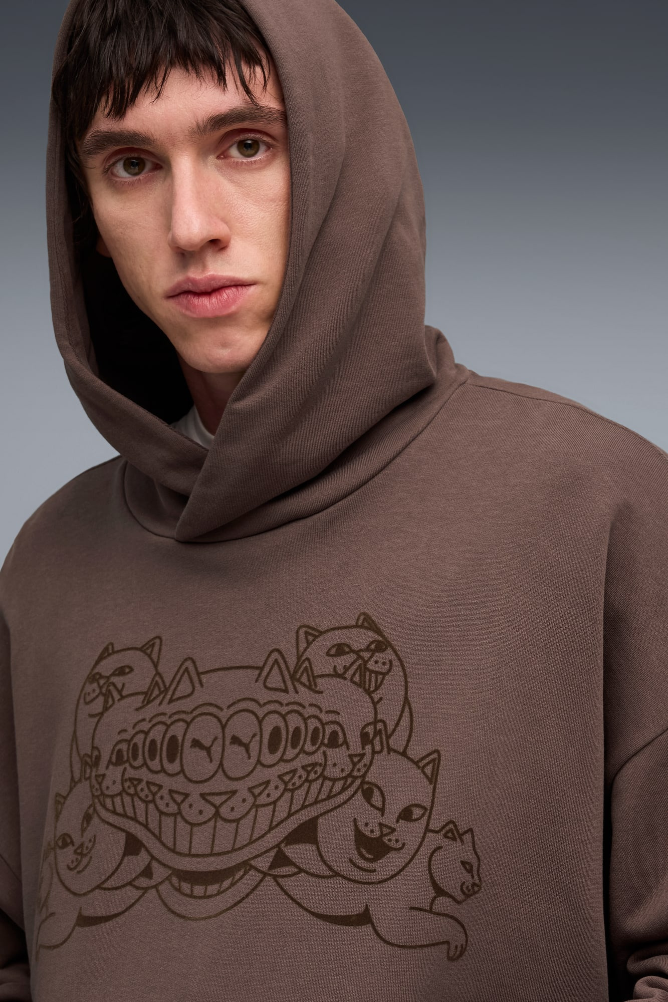 PUMA x RIPNDIP Men's Boxy Hoodie - 4