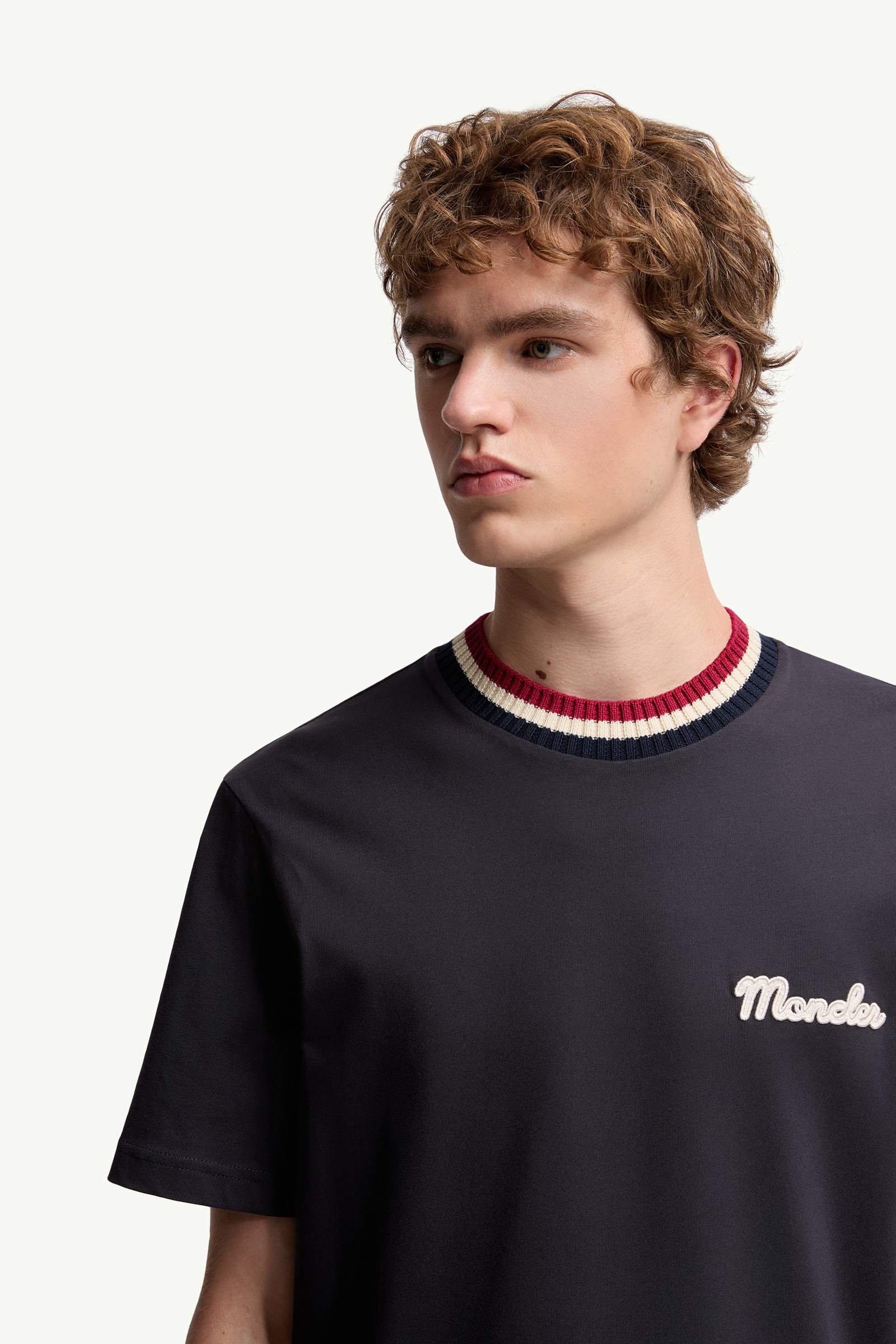 Embroidered Logo Cotton T-Shirt - 6