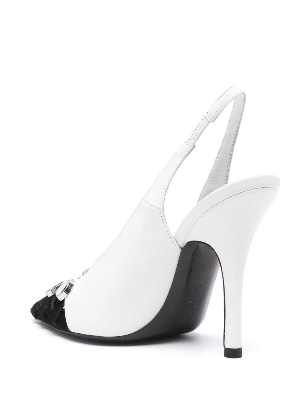 105mm Fiona slingback pumps - 3