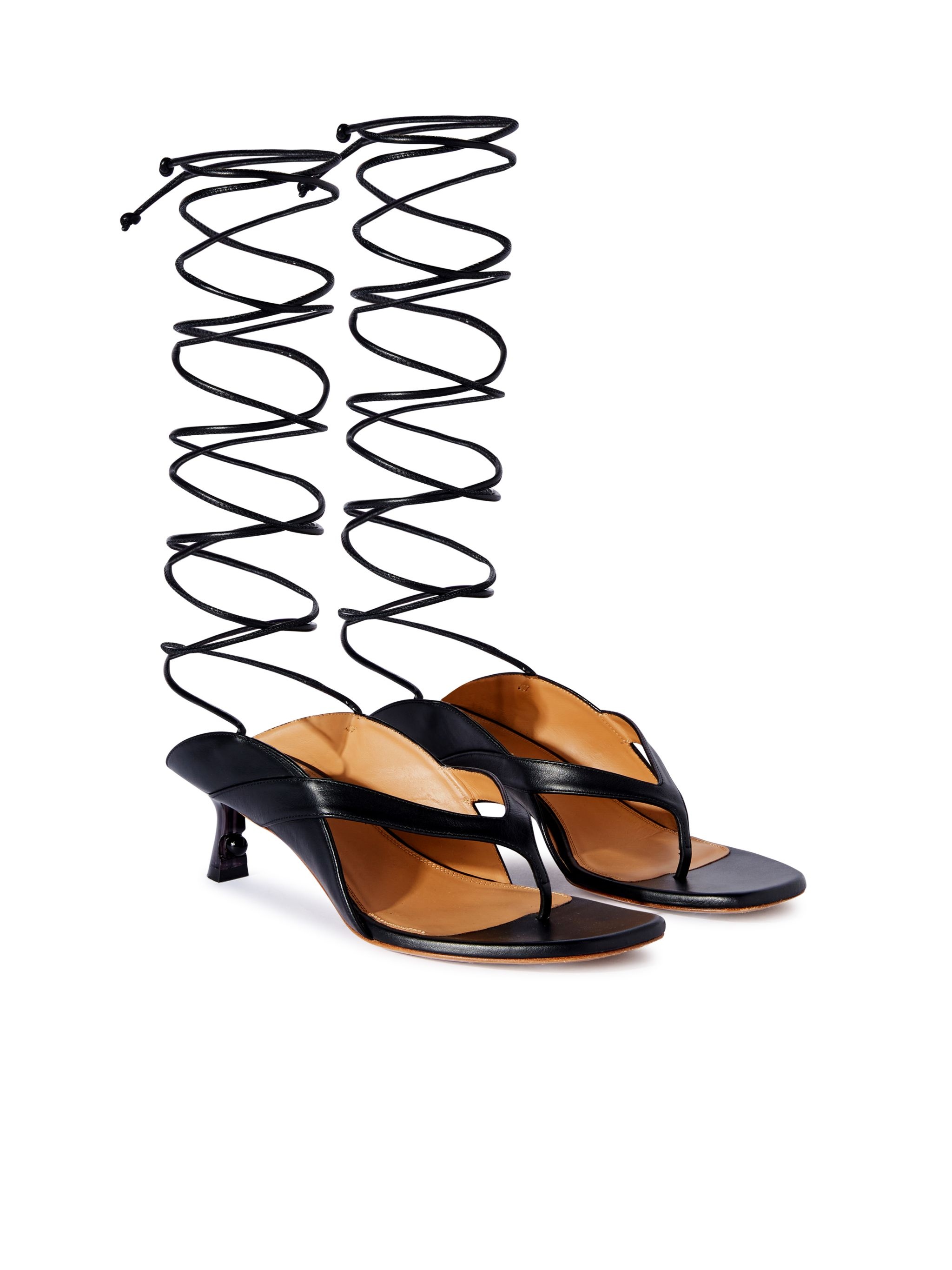 Lollipop Lace Up Sandal - 2