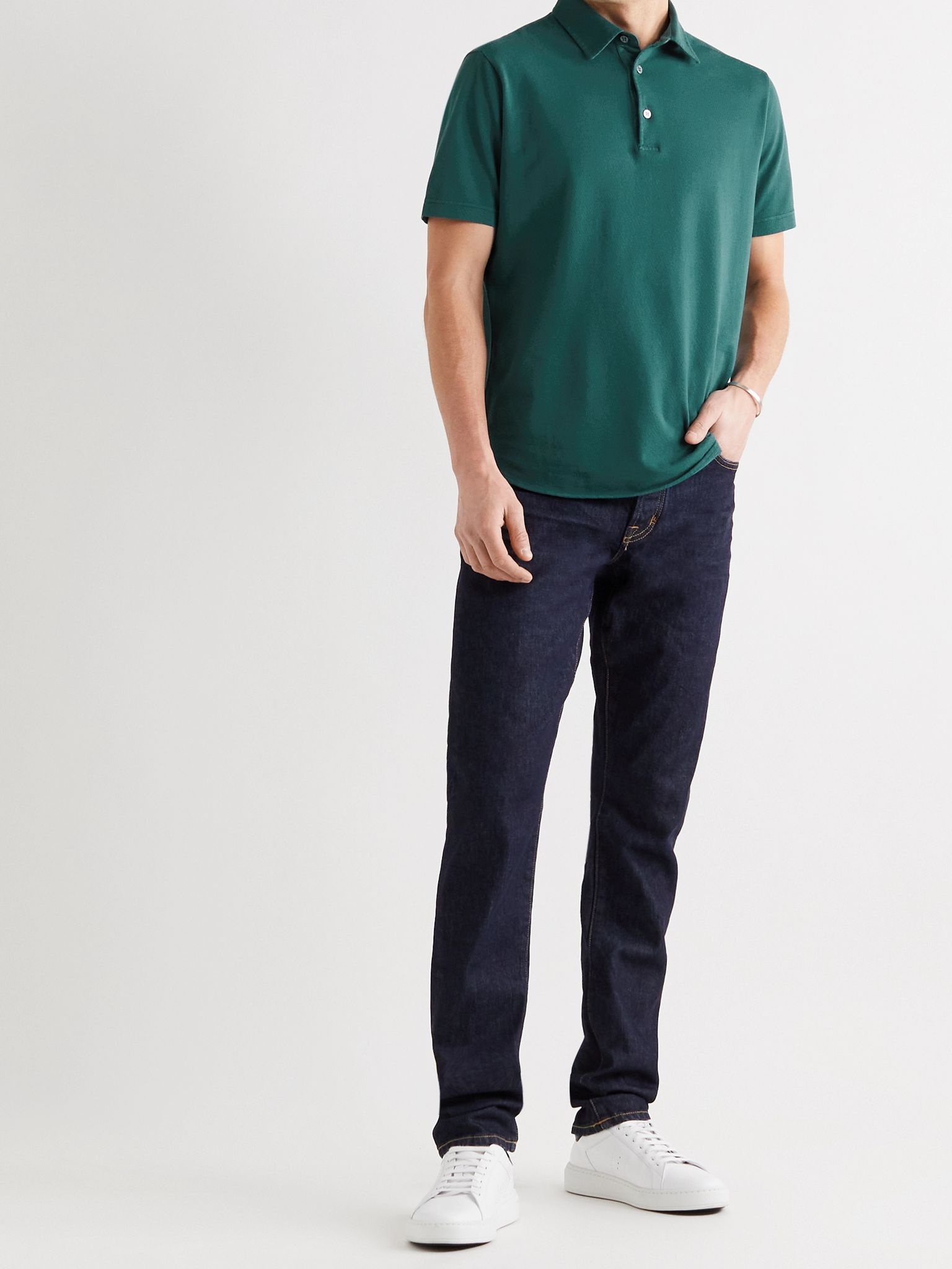 Cotton-Piqué Polo Shirt - 2