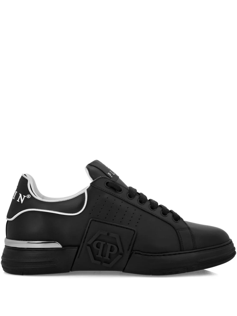 Hexagon-logo sneakers - 1