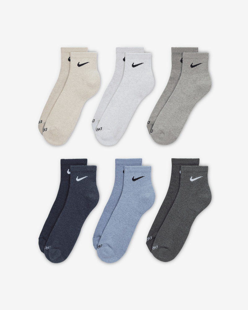 Nike Nike Everyday Plus Cushioned Training Ankle Socks (6 Pairs) outlook