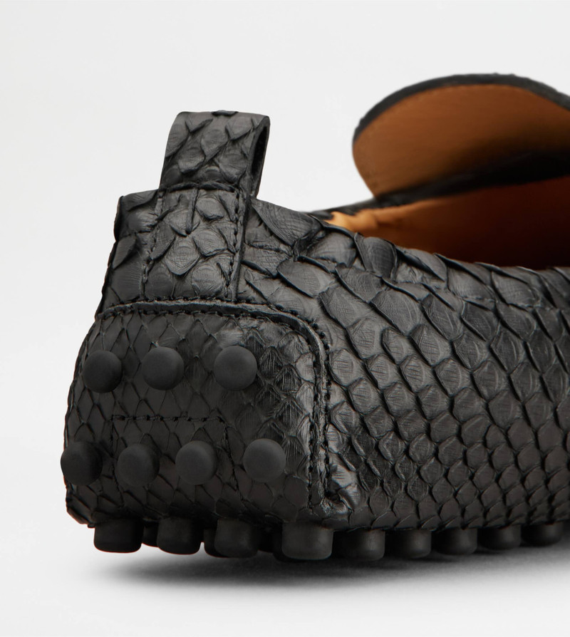 GLOVE GOMMINO LOAFERS IN PYTHON - GREY 5