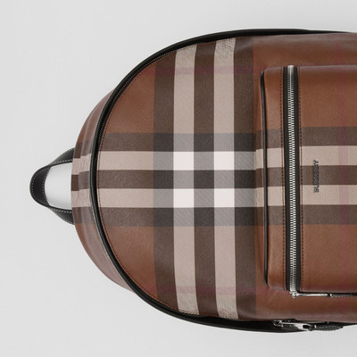 Burberry Check and Leather Backpack outlook