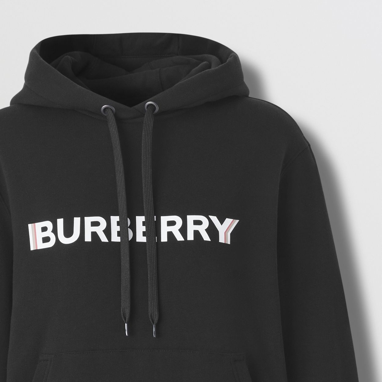Logo Print Cotton Oversized Hoodie - 2