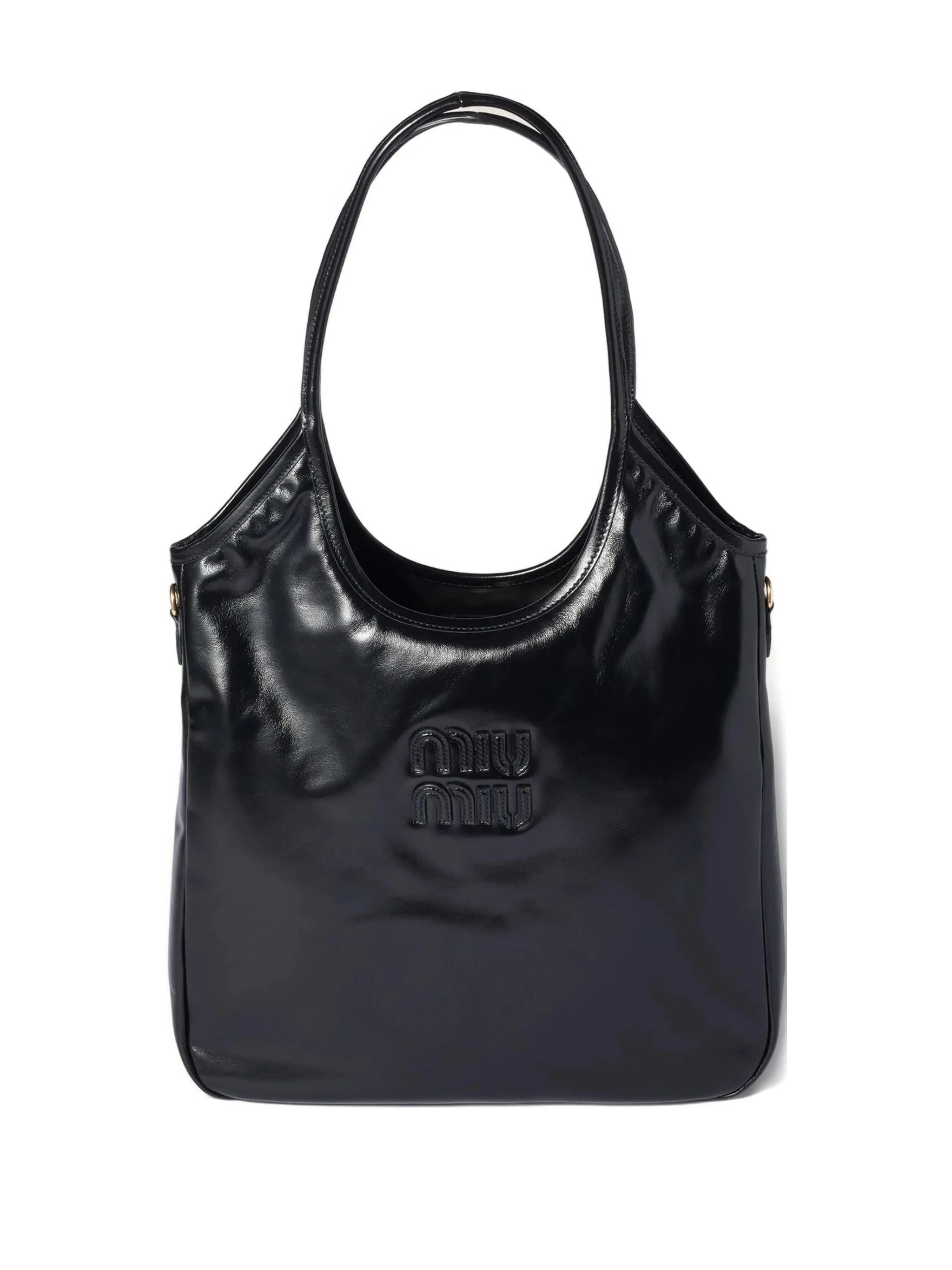 Miu Miu Ivy Leather Tote Bag - 1