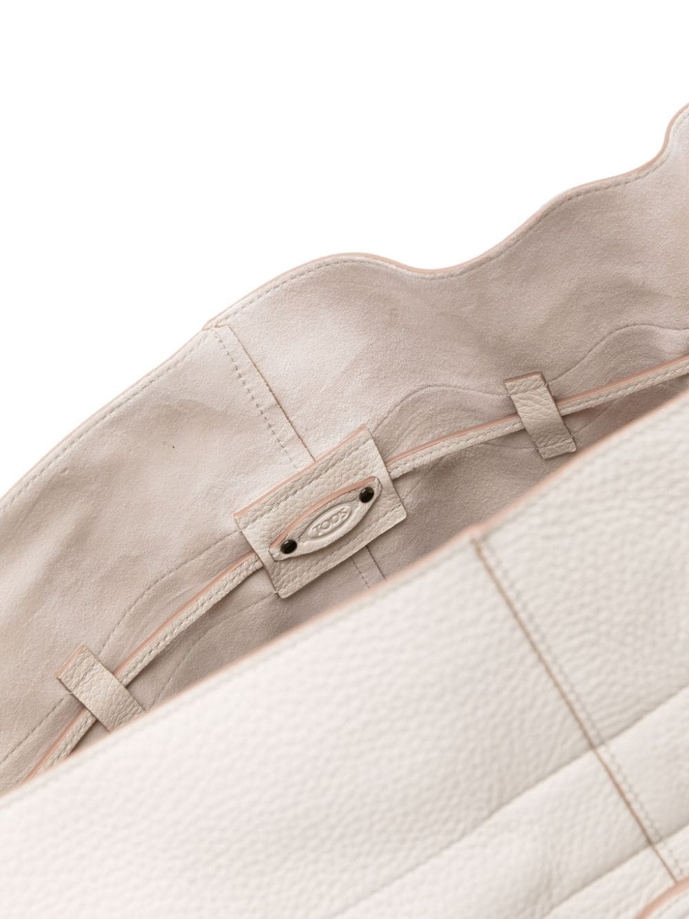 logo-appliquÃ© leather bucket bag - 9