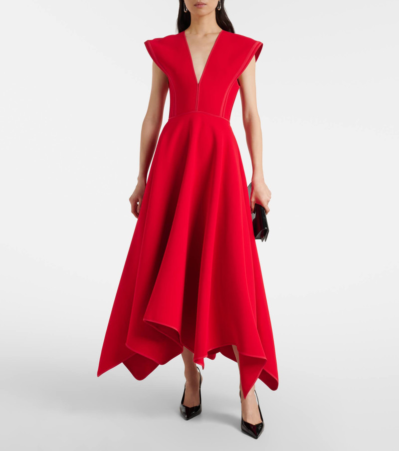 MATICEVSKI Empath draped midi dress outlook
