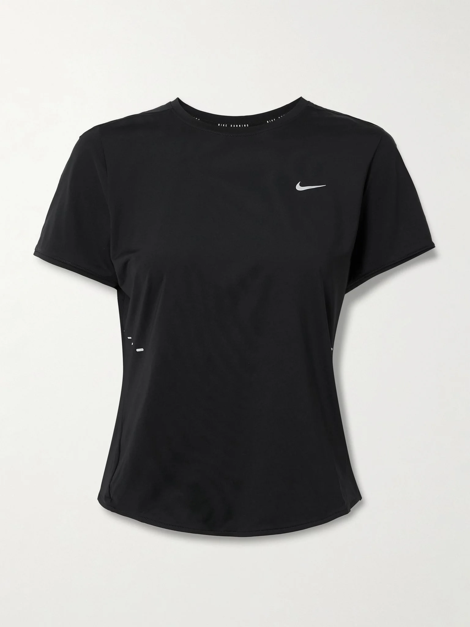 Swift mesh-trimnmed Dri-FIT T-shirt Black - 1