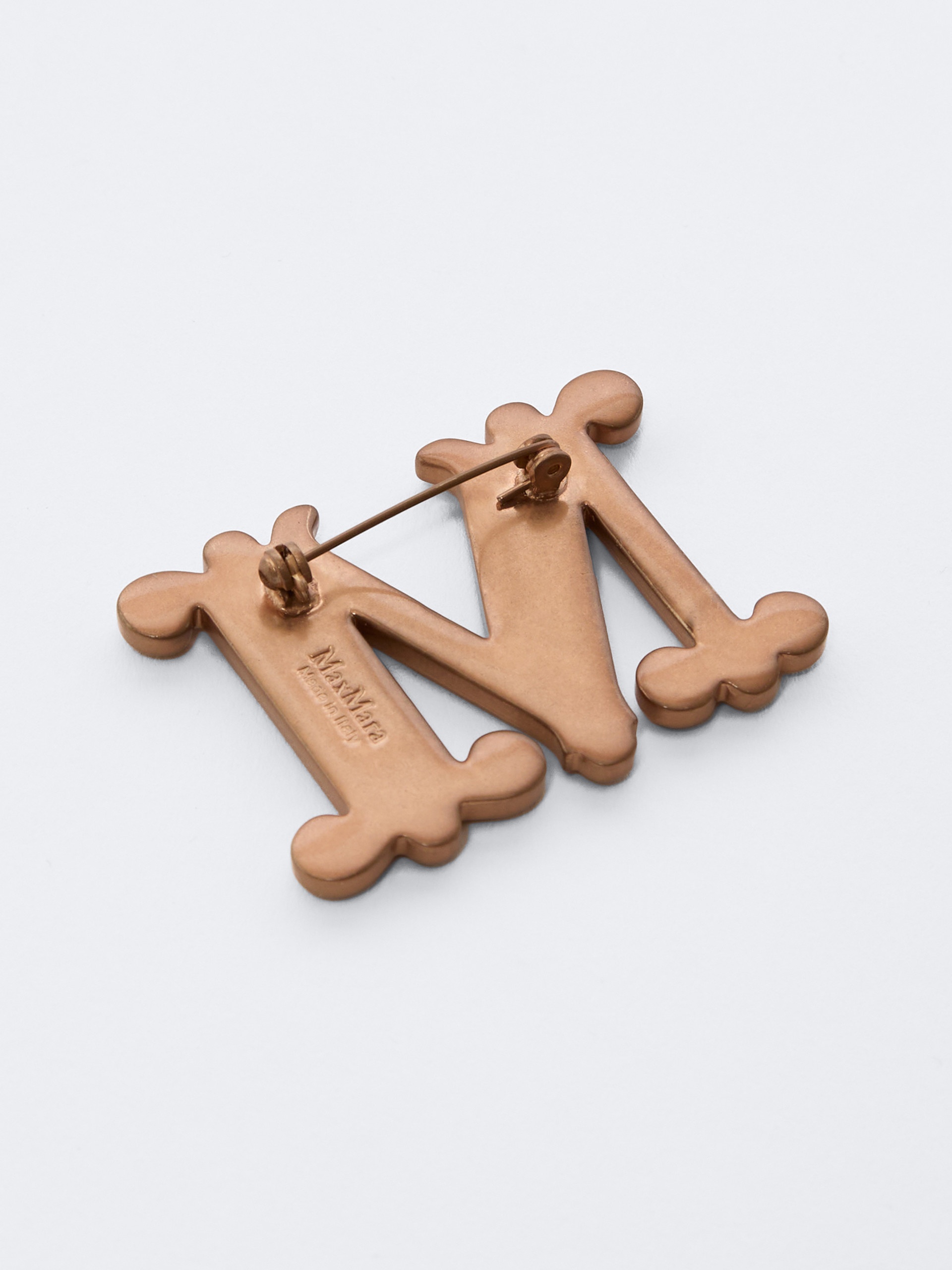 BATH2 Crystal-adorned Monogram brooch - 2