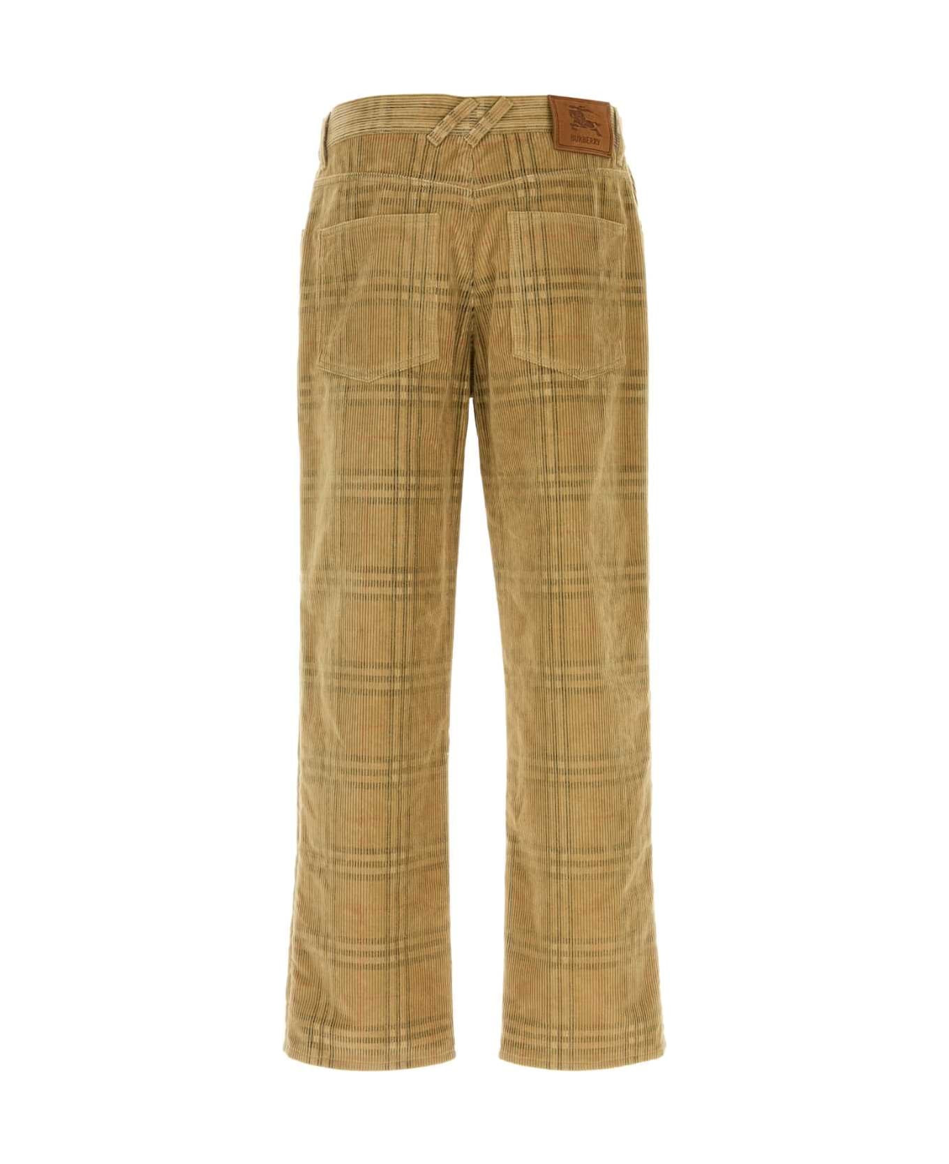 Embroidered Corduroy Pant - 2