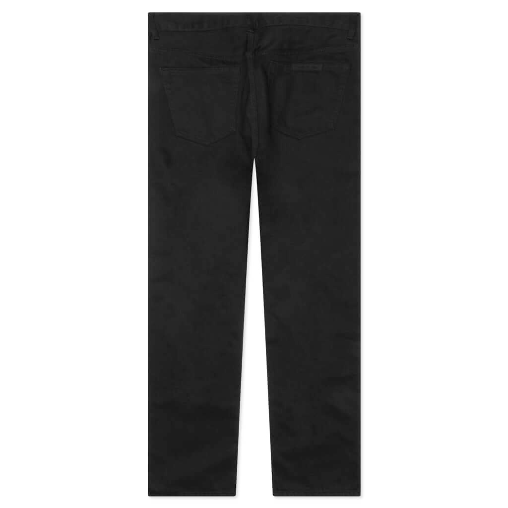 5 POCKET JEAN - JET BLACK - 2