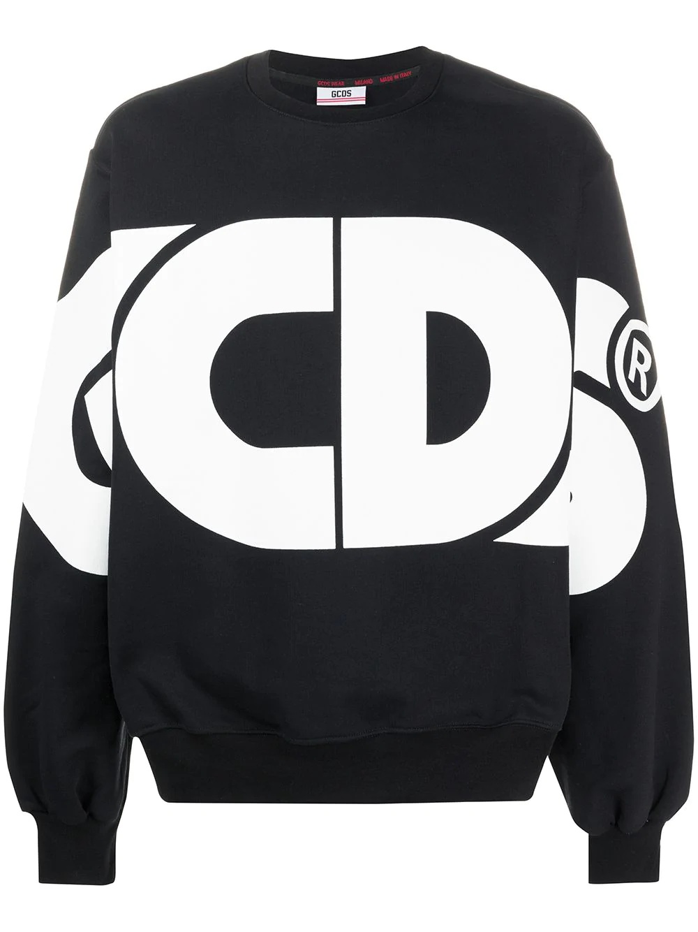 oversized logo print sweatshirt - 1