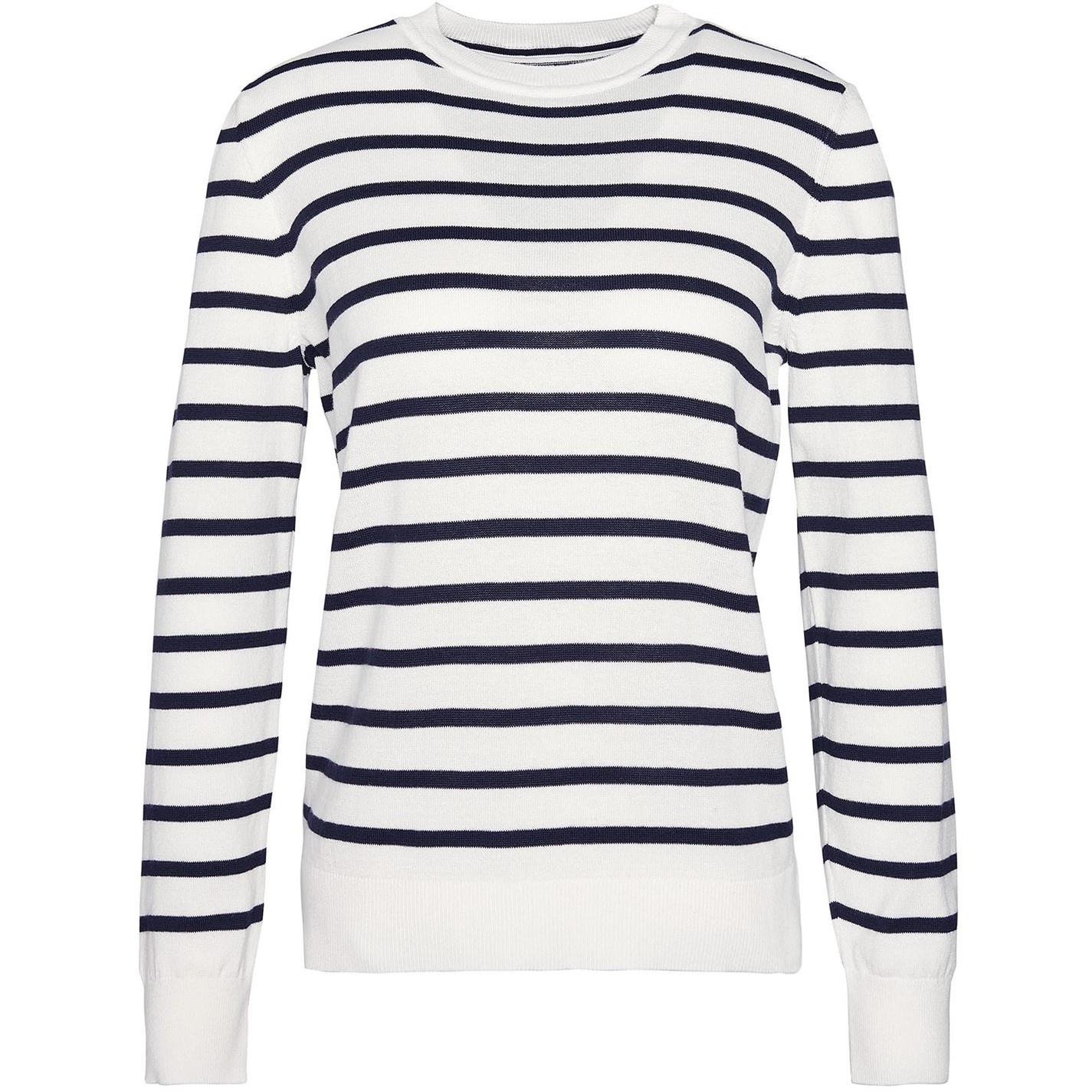 ELLEWOOD STRIPED CREW NECK JUMPER - 6