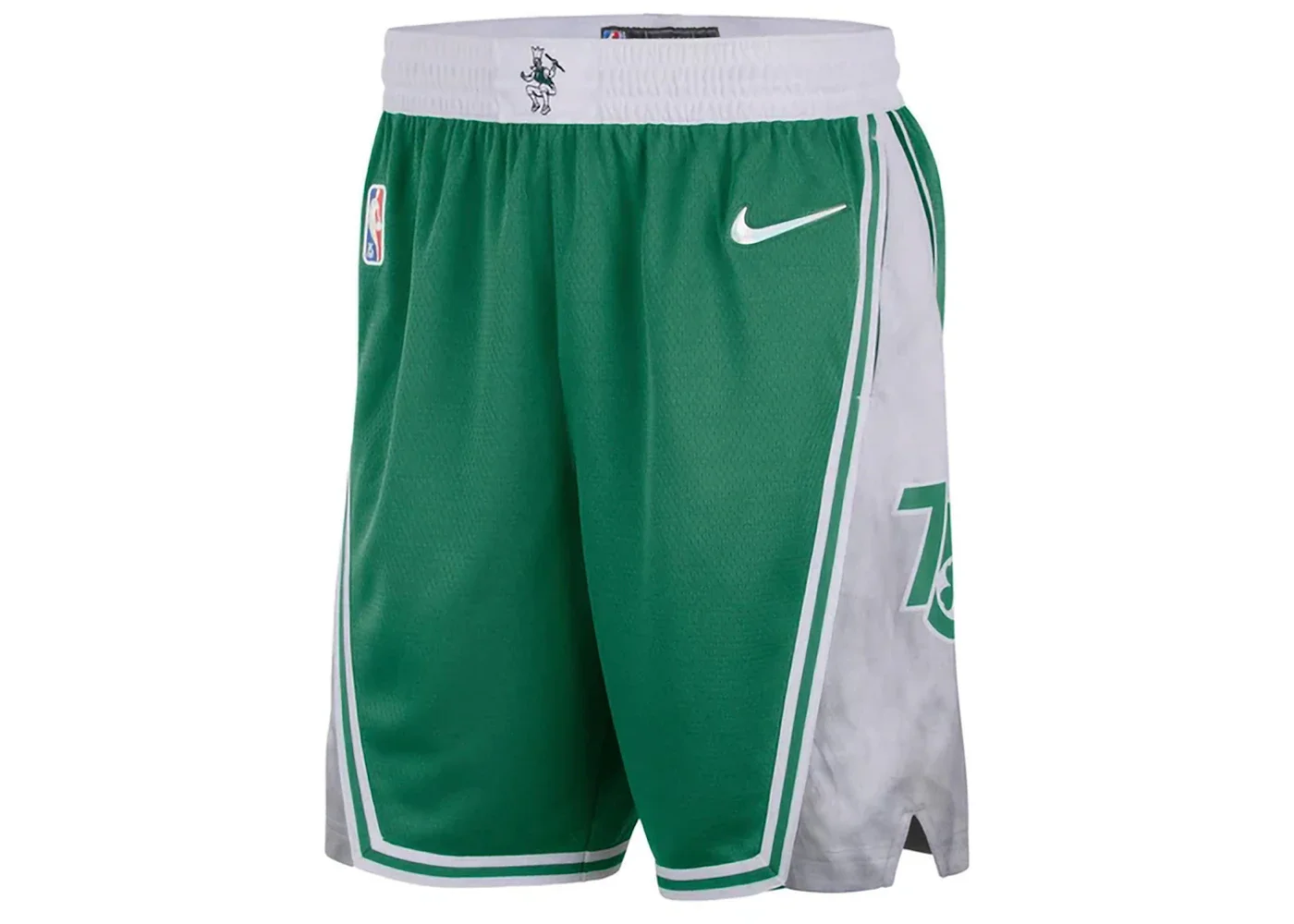 Nike NBA Boston Celtics Swingman City Edition Dri-Fit Shorts Green - 1