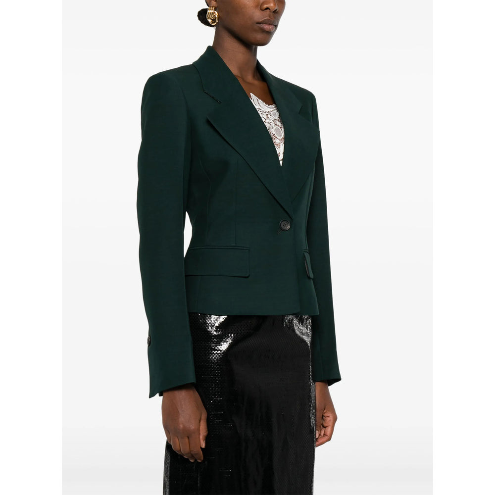 Ferragamo Green Jackets - Blazers Women - 4