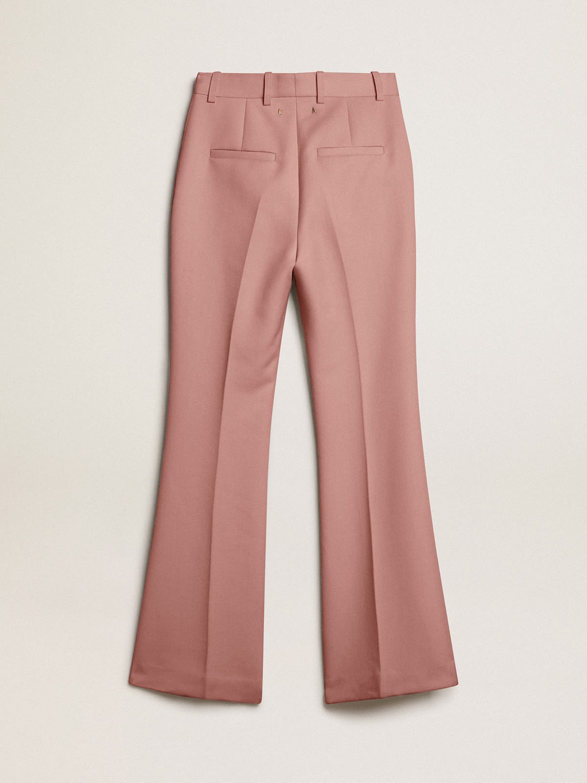 Pants in pink tailoring fabric - 5