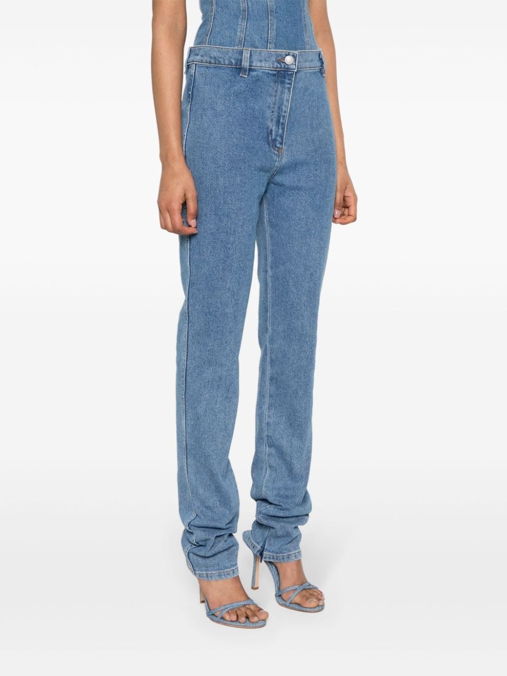 high-rise slim-fit jeans - 3