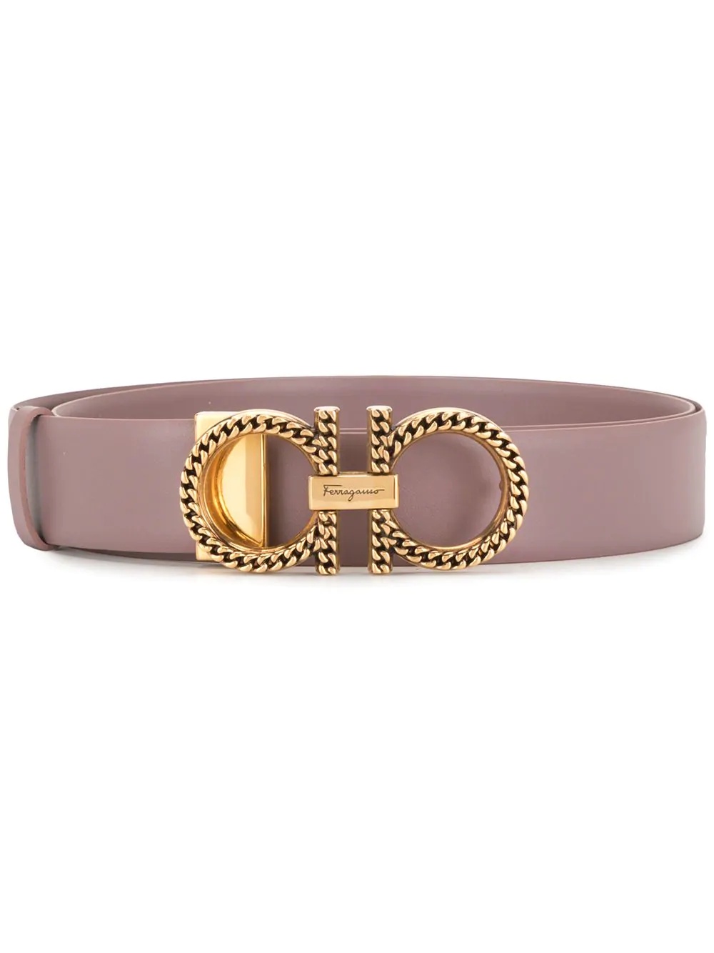 Gancini chain buckle belt - 1