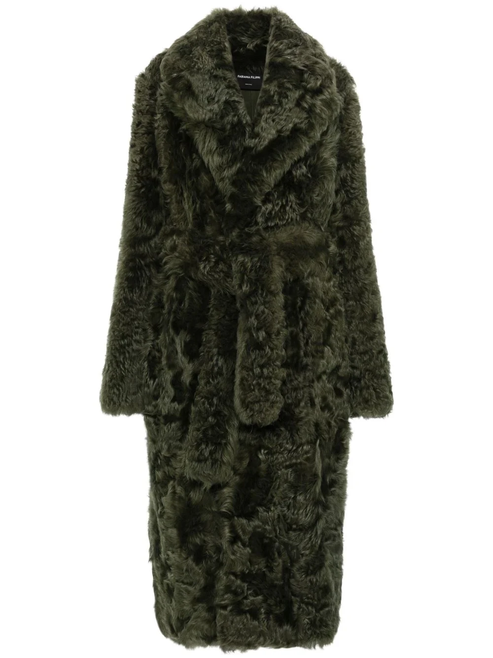 shearling coat - 1